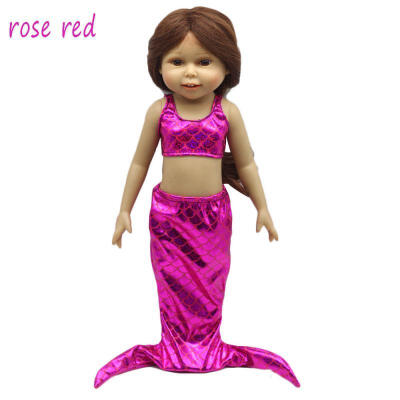 

Mermaid Tail Dress for 18"American Girl Our Generation Doll 18 inch Doll Clothes