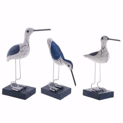 

UpperX Seagull Pattern Mediterranean Marble Wood Marble Decoration