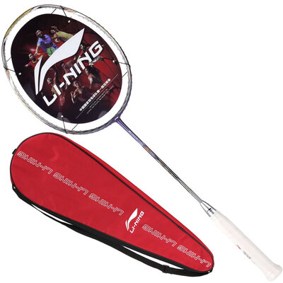 

Li Ning LI-NING Промежуточный наступательный и оборонительный баланс углеродного трехмерного ветрового ракетки ракетки для бадминтона одиночный выстрел 90 тонн фиолетового золота