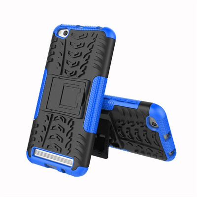 

Fivice Redmi 5A Case TPU anti-fall tire pattern back clip bracket phone case