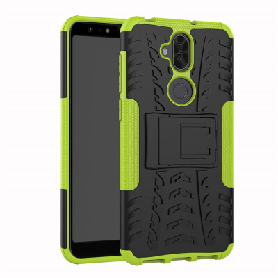 

Fivice Asus zenfone 5 litezenfone 5Q Case TPU anti-fall tire pattern back clip bracket phone case