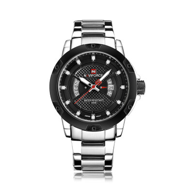 

NAVIFORCE 9085 Quartz Man Watch Unique Fashion Sport Casual Brand Clock Army Military Business Original Movement Stainless Steel 5