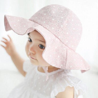 

USA New Toddler Kids Sun Cap Summer Outdoor Baby Girls Boys Sun Beach Cotton Hat