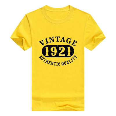 

1921 Vintage 97 Years Old 97th B-Day Birthday Gift Mens T-Shirt