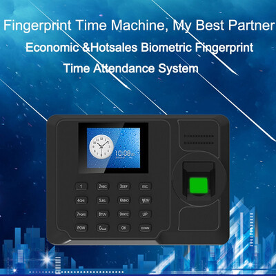 

Biometric Fingerprint Attendance System Machine TCPIP USB Time Clock Employee Office Time Attendance Recorder Spanish Portuguese