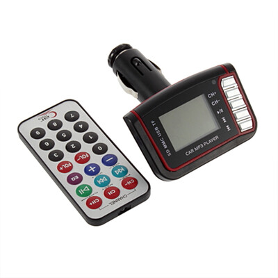 

LCD Car MP3 Player Wireless FM Transmitter USB TF Card + Remote Control
