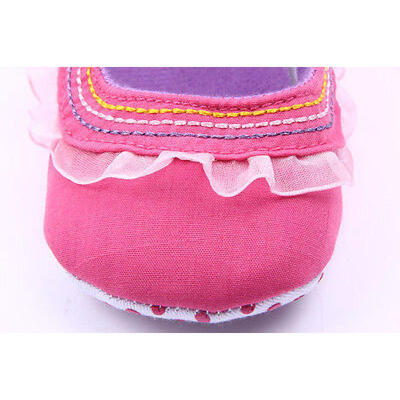 

New Toddler Baby girls Casual shoes Crib Shoes Soft sole Sneaker Size 3-12 Month
