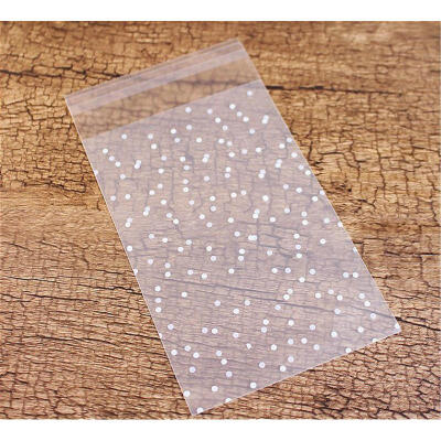 

100pcs Self Adhesive Christmas DIY Cellophane Party Treat Cooky Candy Gift Bags