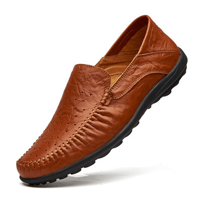

Four Seasons Casual Leather Shoes with Soft Bottom&Wear Resistant Mens Shoes