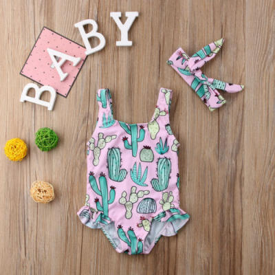 

US Newborn Toddler Baby Kids Girl Swimsuit Swimwear Swimming Bikini Beachwear