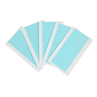 

5 Sheets 60pcs Hair Tape Adhesive Glue 4cm08cm Double Side Tape Waterproof For Lace Wig Hair Extension Tool