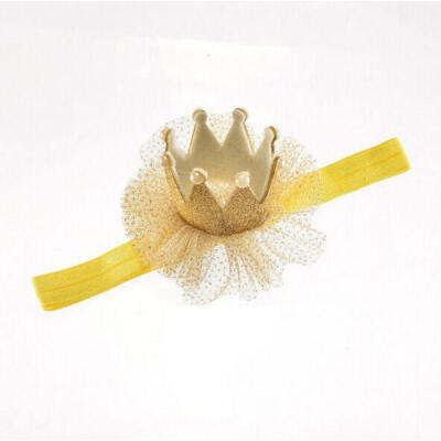 

AU Stock Baby Girls Flower Hairband Soft Headband Gifts Tiara Hair Accessories