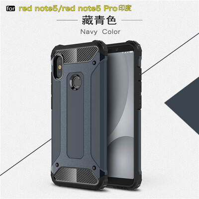 

Fivice Xiaomi Redmi note5 Pro case Luxury Silicone Diamond Armor PC Hard Shell Phone Case