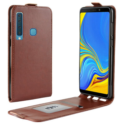 

WIERSS Flip Leather Case for Samsung Galaxy A9 2018 SM-A920F A920 A9200 Retro Wallet Case Leather Cover Cases Fundas