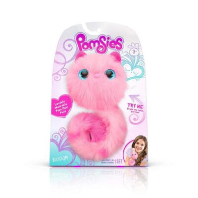 

Pomsies Pom-Pom Fluffy Interactive Pets - Lights Up Purrs&Talks Xmas Gifts