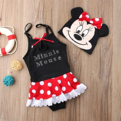 

Toddler Kids Baby Girls Tankini Minnie Swimwear Swimsuit Bikini Set Bathing Suit