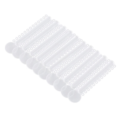 

40 Stickers Plastic Dental Orthodontic Ligature Ties Elastic Braces for Teeth Orthodontic Treatment