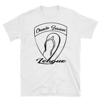 

Chancla Survivor League Always Hits Home Short-Sleeve Unisex T-Shirt