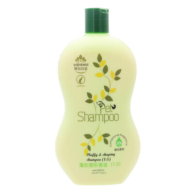 

Yajiabeizi pet shampoo dog cat shower gel shower gel Teddy Golden Mao Samoyed dog full cat species general hair care fluffy shaping 500ml
