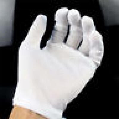 

12 Pairs Cotton White Gloves General Purpose Moisturising Lining Gloves