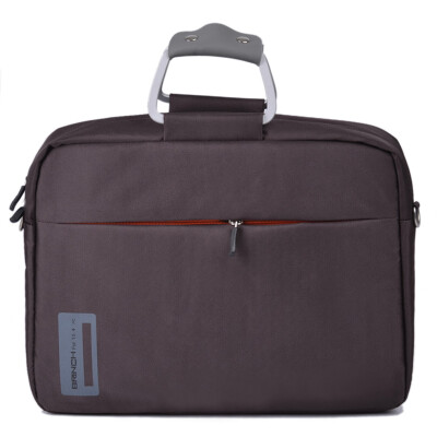 

British BRINCH computer bag 141-144 inch male&female Japanese&Korean wind shoulder portable computer special package BW-127 brown