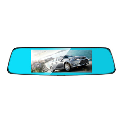 

Mirror Dash Cam Dual Dashboard Camera Recorder Touched Screen Front Rear View HD Camera G-Sensor Night Vision Parking Monitor Car