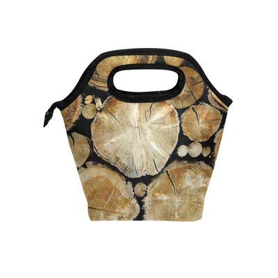 

Stump Lunch Bag Tote Bag Travel Picnic Organizer Lunch Holder Handbags Lunch Bag Box