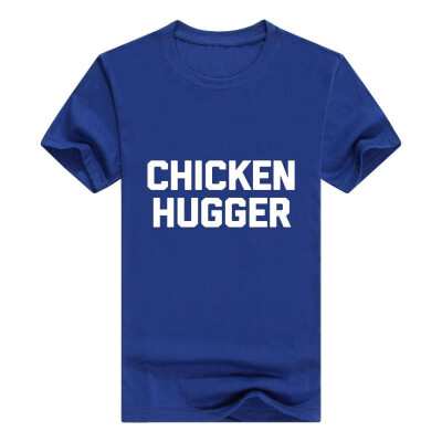 

Chicken Hugger Men T-Shirt Funny Saying Sarcastic Chickens Humor