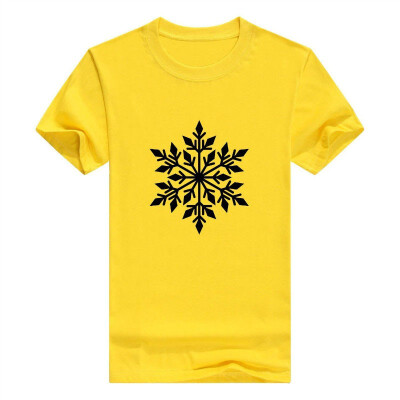 

Winter Snowflake Snowy White Christmas Short Sleeve Mens T-Shirt