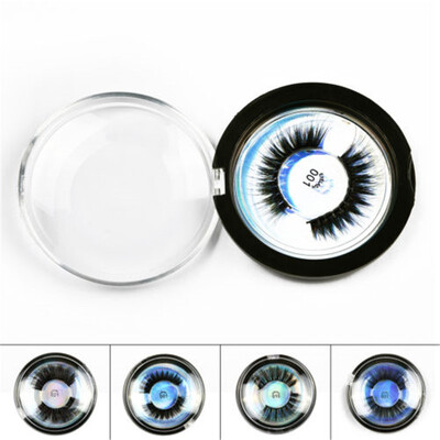 

1Pair Luxurious 100 Real Mink Fur 3D False Eyelashes Natural Long Eye Lashes