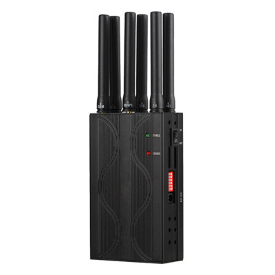 

Handheld Lightweight Portable Six-channel Car GPS Signal Blockers WIFI Shielding Device 2G3G4G Interceptors AC100-240V