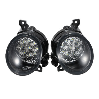 

Pair of 9 LED Fog Light Bright White Lamp Left & Right for VW MK5 JETTA 2005-2009