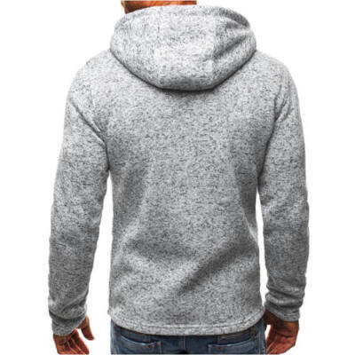 

Stylish Mens Slim Warm Hooded Sweatshirt Hoodie Coat Top Jacket Outwear Sweater