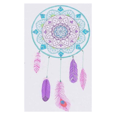 

UpperX 5D DIY Diamond Embroidery Dream Catcher Painting Full Circle Diamond Cross Embroidered Feather Home Decoration Gift