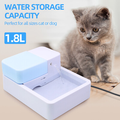 

Pet Water Fountain Pet Drinking Fountain LED Light UV Function Electric Water Fountain Pet Water Dispenser for Cat&Dog