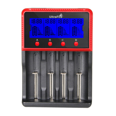 

UltraFire H4 LCD Screen 4 Slot MultiFunction Universal Battery Charger