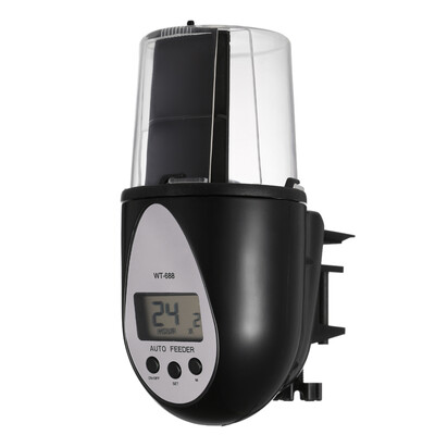 

LCD Display Electric Fish Food Timer Automatic Fish Feeder Pet Feeding Dispenser