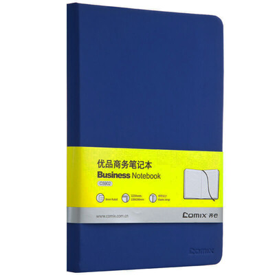 

COMIX A5 122 Zhang Yucheng business notebook notepad diary blue office stationery C5902