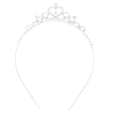 

Kids Flower Girl Children Wedding Prom Tiara Crown Headband - Kid Size