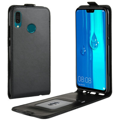 

for Huawei Y9 2019 WIERSS Flip Leather Case for Huawei Y9 2019 JKM-LX1 JKM-LX3 Retro Wallet Case Leather Cover Cases Fundas
