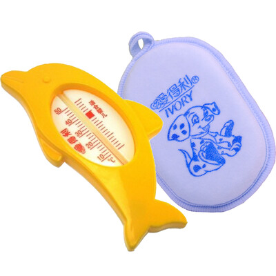 

Love profit baby bath thermometer dolphin fish-shaped thermometer indoor thermometer dual-use Y5009 color random delivery