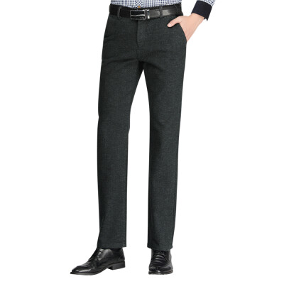 

Red beans Hodo men business casual simple fashion hit color fight fight men's casual pants S4 dark gray 36