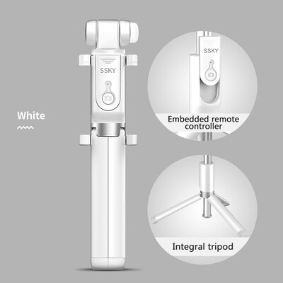 

NeillieN Bluetooth self-timer pole remote control tripodSelfie stickLive broadcasting&drama chasing bracket 70CM90CM