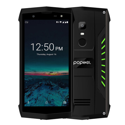 

POPTEL P8 4G LTE Rugged Phone IP68 Waterproof Dustproof Face ID 50Inch 3750mAh Android 81 MTK6739 16GB NFC 5MP8MP Touch Mobile