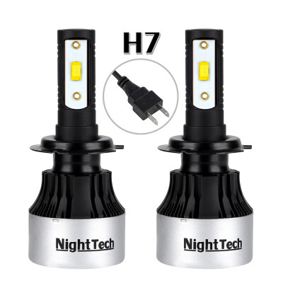 

NightTech 2PCs V8 CSP Light H1 Waterproof IP68 Car Led Head Light Car Led Driving Lamp 9V to 36V Voltage