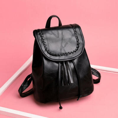 

Fashion Women Backpack Travel Shoulder Bag Girls Ladies PU Leather Rucksack