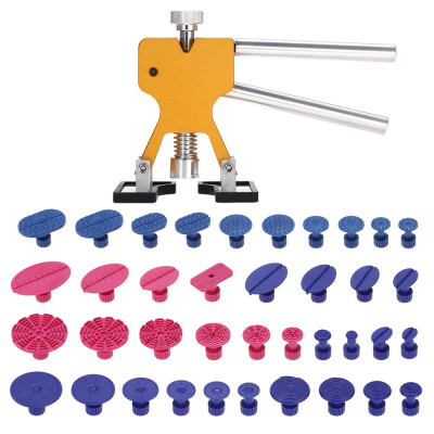 

Car Body Paintless Dent Repair Tools Dent Puller Tabs 38 Pcs Glue Tabs Hail Removal Tool