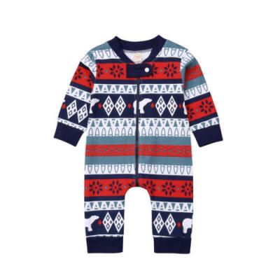 

Christmas Family Matching Pajamas Set Women Men Kids Nightwear Sleepwear Outfits