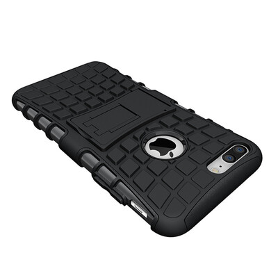 

Fivice iPhone 7 Plusiphone 8 plus Case TPU anti-fall tire pattern back clip bracket phone case