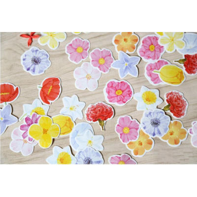 

45 Pcs Lovely Christmas Stickers DIY Scrapbook And Crafts Decorative Sticker